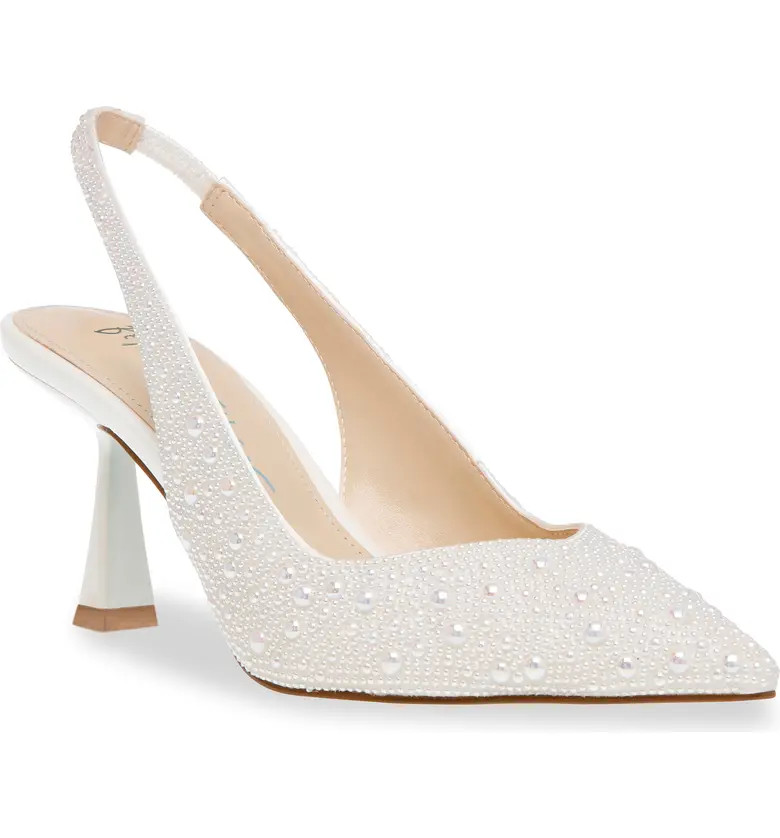 Betsey Johnson Clark Slingback Pointed Toe Pump (Women) | Nordstrom | Nordstrom