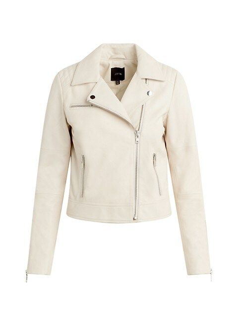 Dylan Leather Zip Moto Jacket | Saks Fifth Avenue