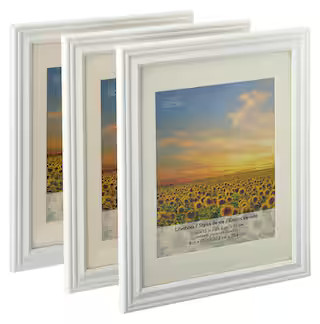 3 Pack Lifestyles 8" x 10" White Frames With Mat by Studio Décor® | Michaels | Michaels Stores