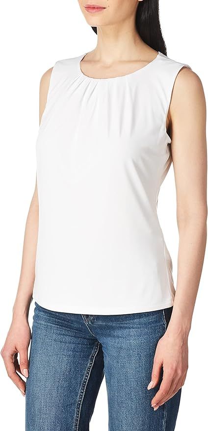 Calvin Klein Women's Pleat Neck Sleeveless Cami | Amazon (US)