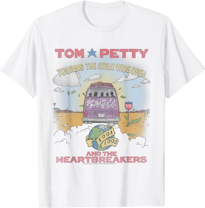 Tom Petty The Great Wipe Open T-Shirt | Amazon (US)