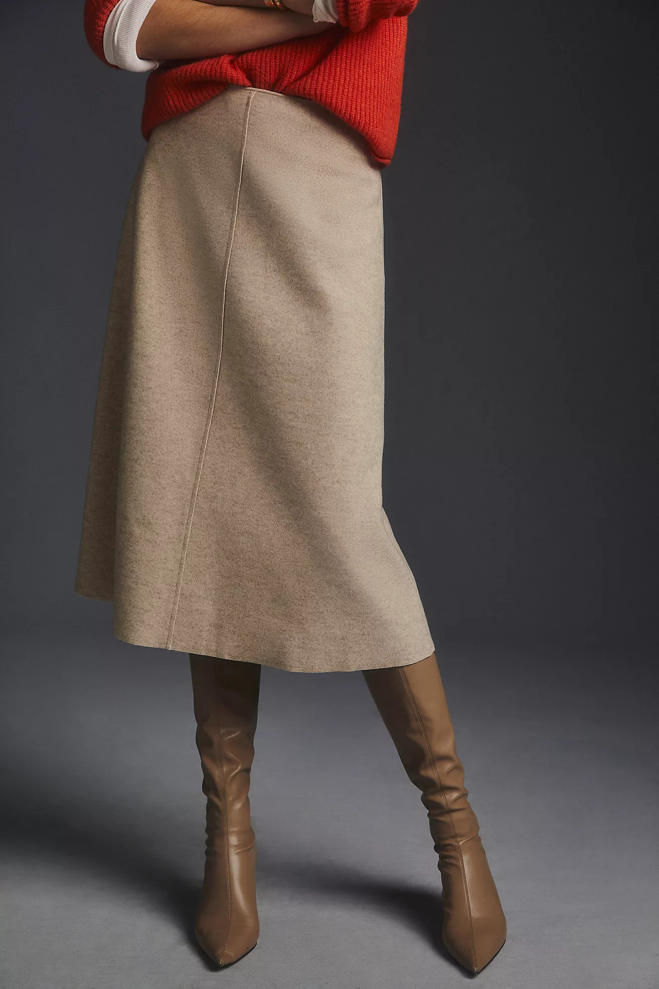 Mare Mare x Anthropologie Cozy A-Line Skirt | Anthropologie (US)