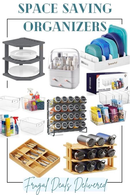All you need for spring cleaning and space saving organization! For kitchen bathroom closet pantry space - dishes silverware spices food water bottles Tupperware lids and bathroom makeup cleaners! Something for every room and space to get it spic and span and organized in your home & travel! 


#LTKHoliday 
Follow my shop @FrugalDealsDelivered on the @shop.LTK app to shop this post and get my exclusive app-only content!

#liketkit #LTKunder50 #LTKcurves  #LTKunder50 
#LTKFind #LTKcurves #LTKunder50

#LTKMostLoved #LTKSpringSale

#LTKfindsunder50 #LTKhome #LTKfamily