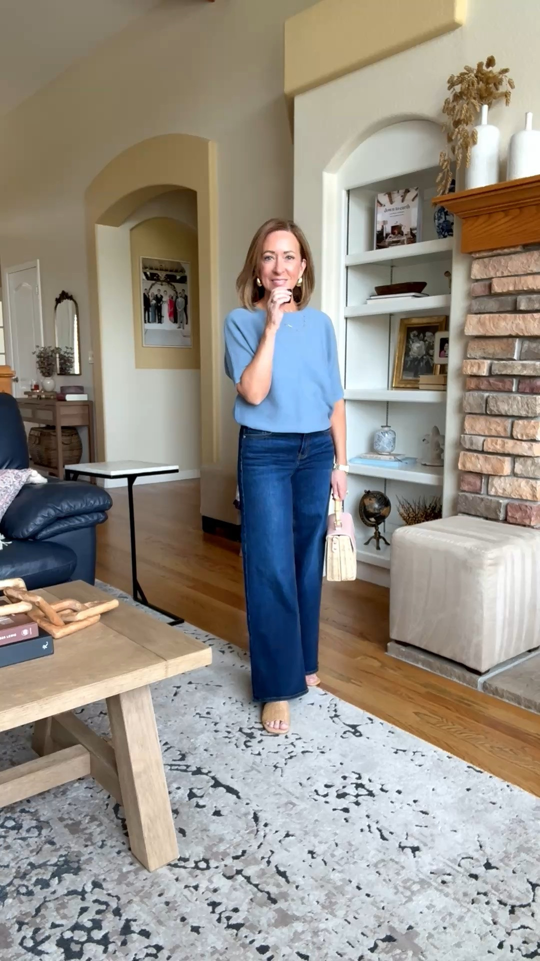 With 12 different colors and 4 different inseam lengths, there really is something for everyone! The Bella Stretch Wide Leg Jeans fit true to size. I’m wearing a 26 in the short length.
@quince
#quincepartner

#LTKootd #LTKPetite #LTKOver40