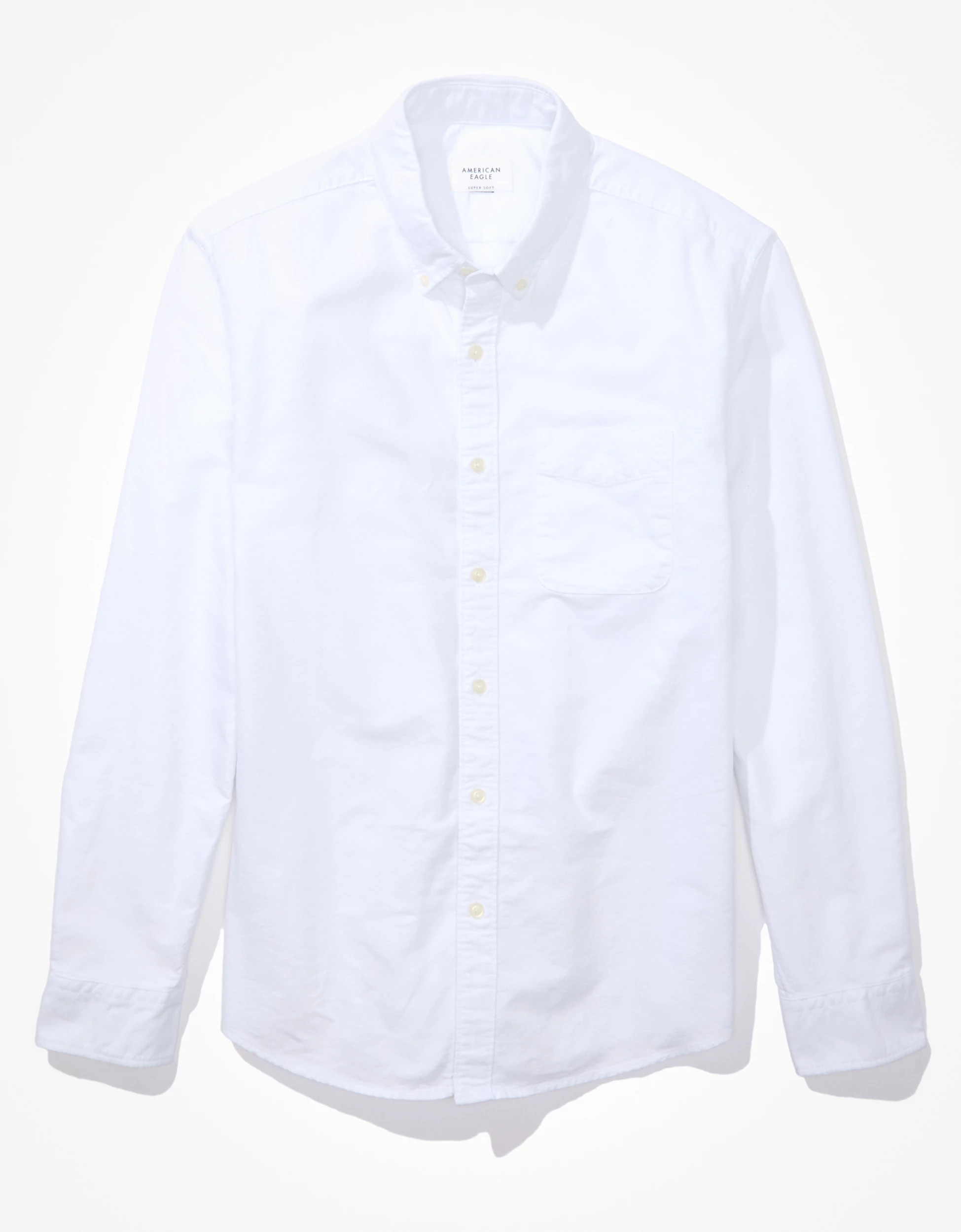AE Everyday Oxford Button-Up Shirt | American Eagle Outfitters (US & CA)