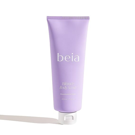 Beia Bikini & Body Scrub - Hydrating & Smoothening Effect with Rice Extract & Glycolic Acid - Gen... | Amazon (US)