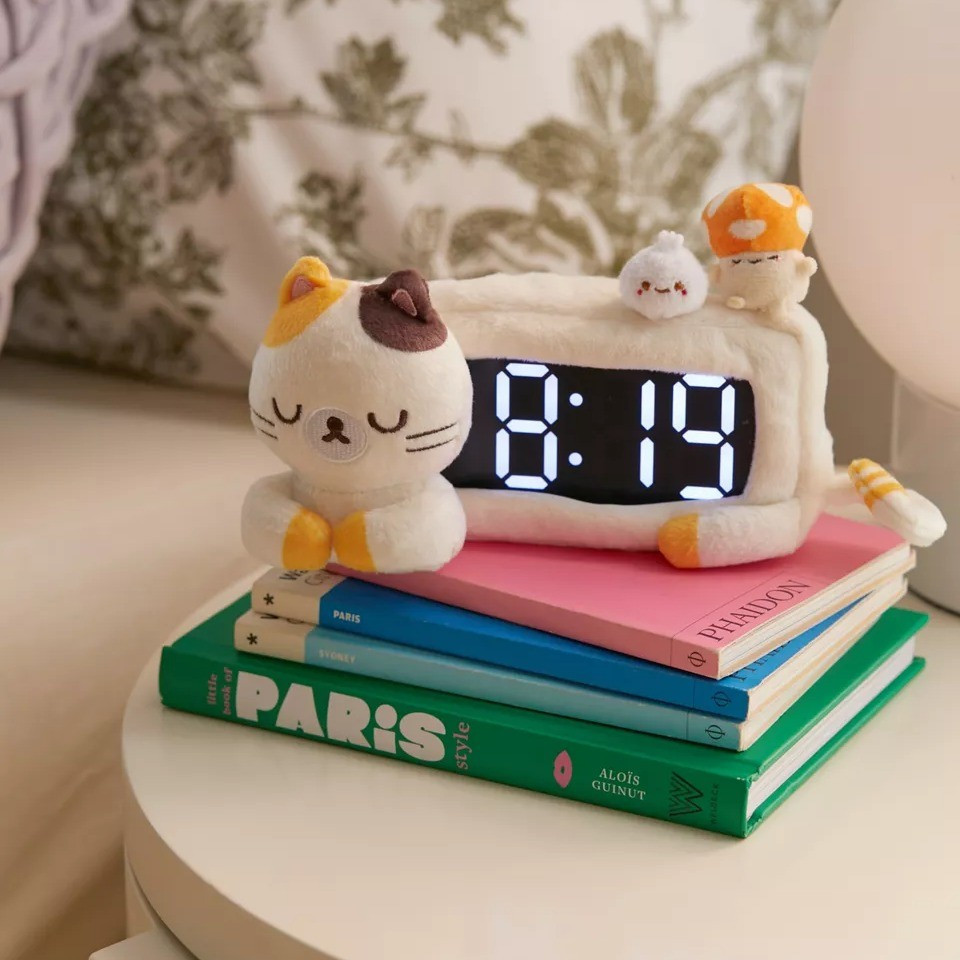 An adorable cat alarm clock from urban outfitters 

#LTKhome #LTKkids #LTKU