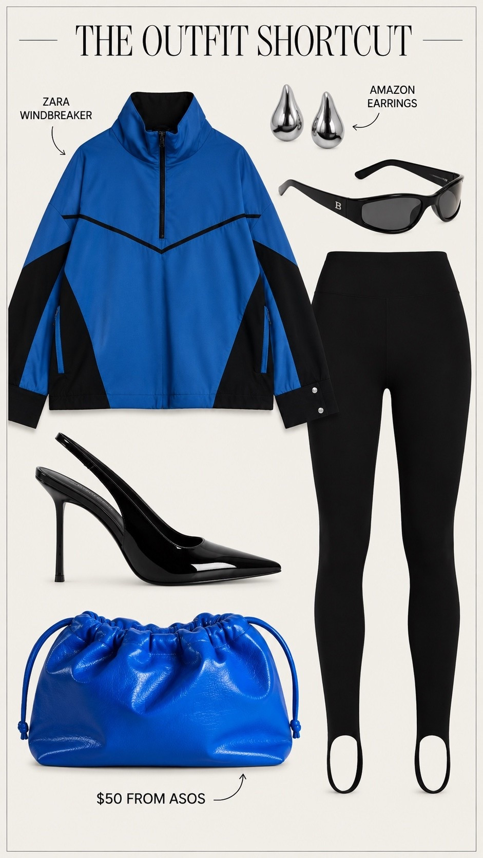 Sexiest date night outfit. You could also swap out the heels for some black loafers, add smaller earrings and make this a daytime outfit ￼￼