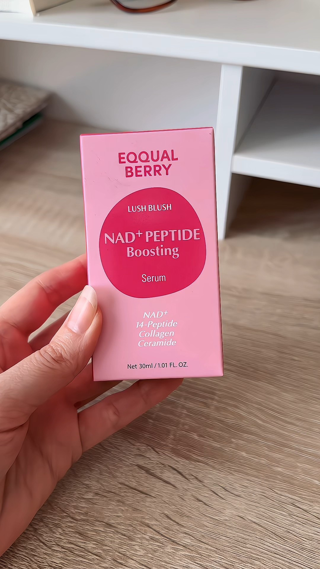 Last-minute gift or stocking stuffer idea. Love this viral EQQUALBERRY NAD+ Peptide Boosting Smoothie Serum from Amazon. It melts into your skin, plumping it up and helping to reduce the appearance of fine lines. 





– Anti-Aging Korean Skin Care | Stocking Stuffer for Women | Firming Serum with 5 Ceramides & Vegan Collagen for Wrinkles & Radiant Glow#LTKSeasonal 

#LTKBeauty #LTKHoliday #LTKGiftGuide