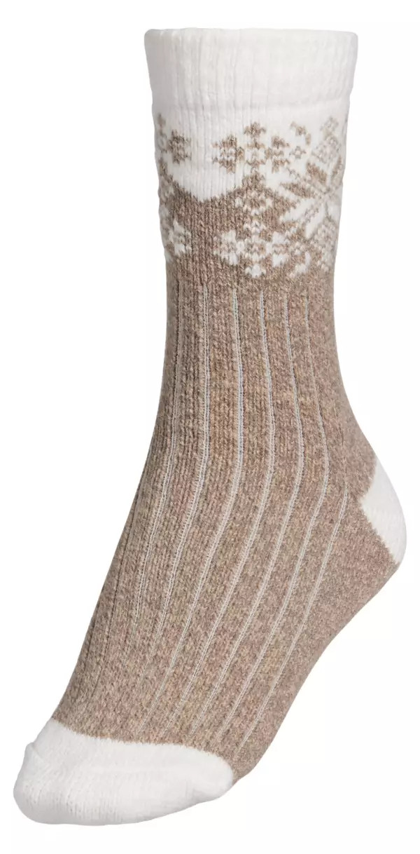 Northeast Outfitters Women's Cozy Cabin Snowflake Print Boot Socks | Dick's Sporting Goods