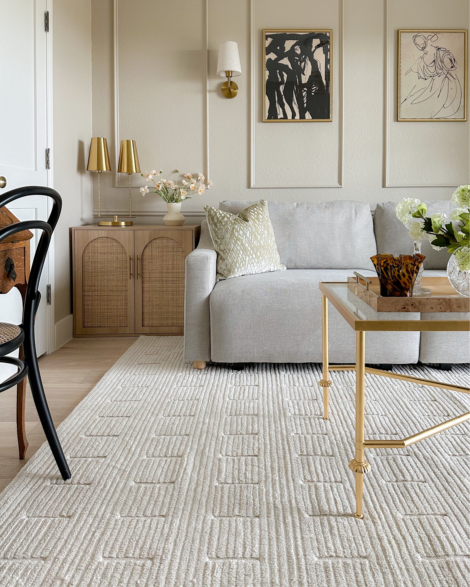 The prettiest neutral rug! This reads like a true ivory and is SO soft!

#LTKhome #LTKstyletip #LTKsalealert