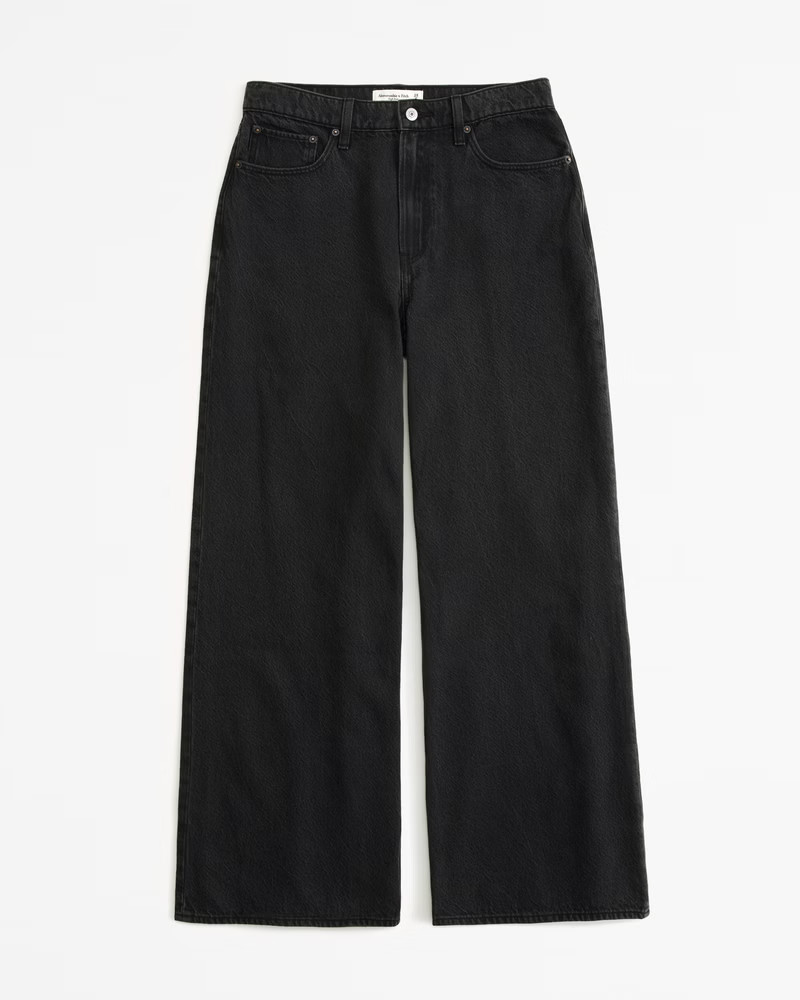 High Rise Wide Leg Jean | Abercrombie & Fitch (US)