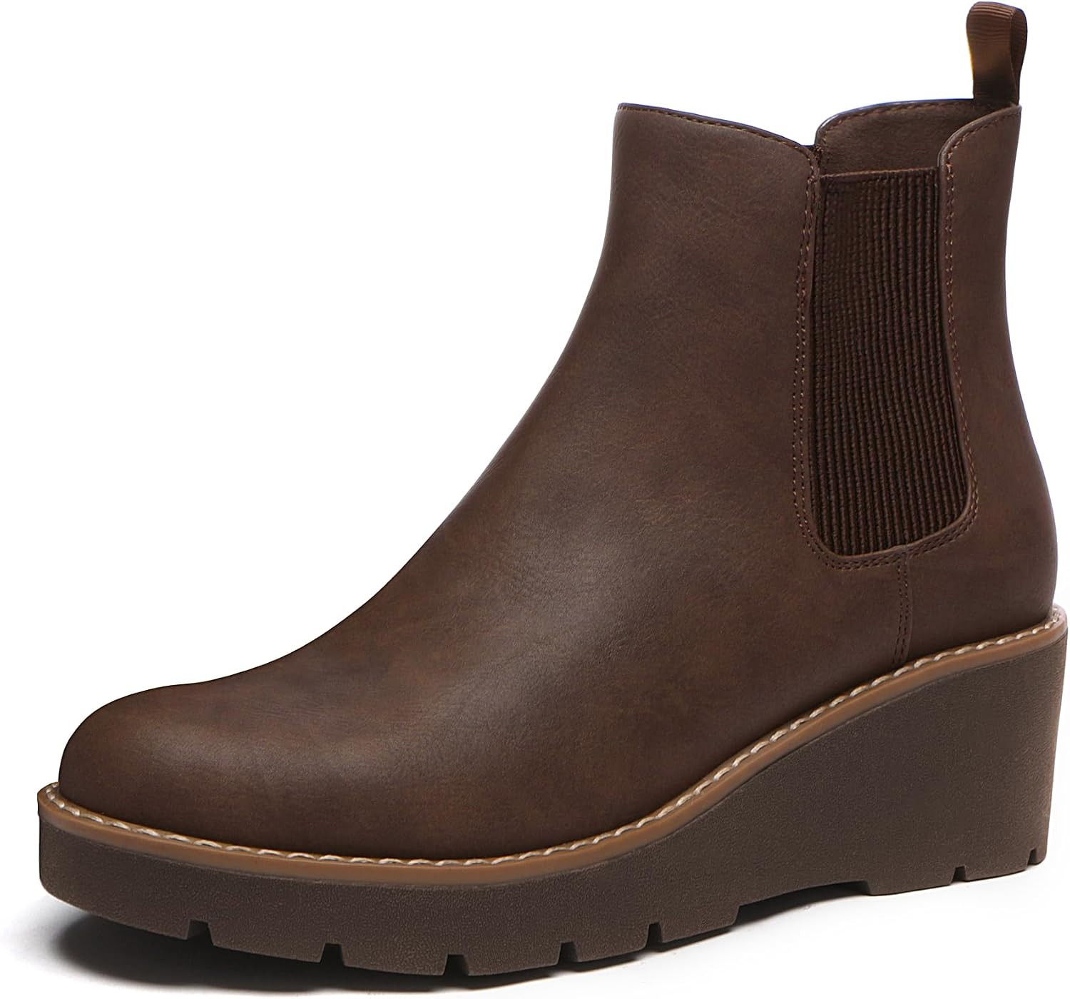 Women's Platform Wedge Chelsea Ankle Boots | Amazon (US)