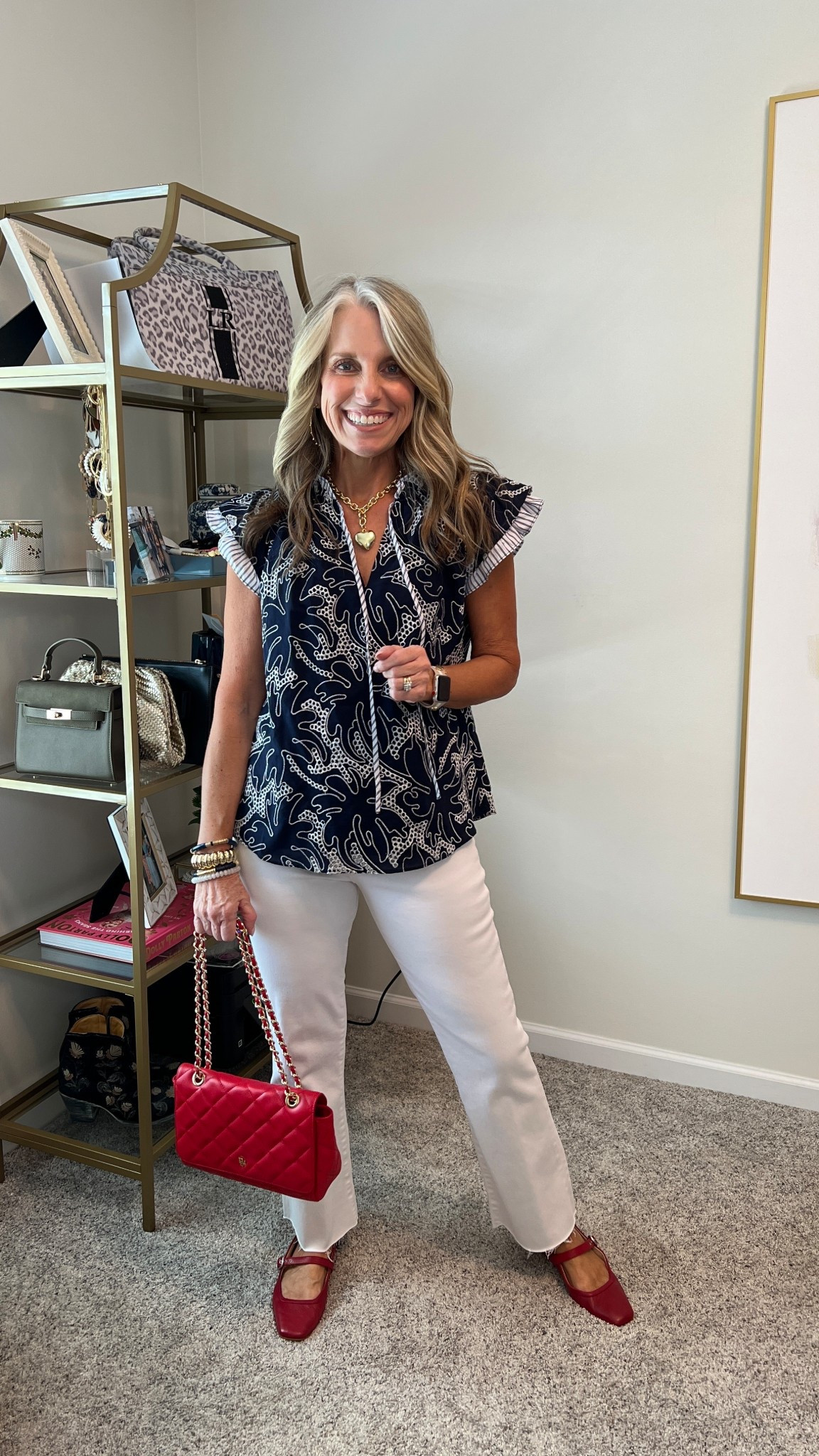 Early spring/summer look. White jeans 

#LTKOver40 #LTKootd