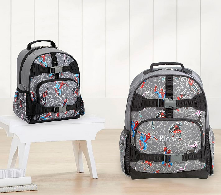 Mackenzie Marvel's Spider-Man Heroes Glow-in-the-Dark Backpacks | Pottery Barn Kids