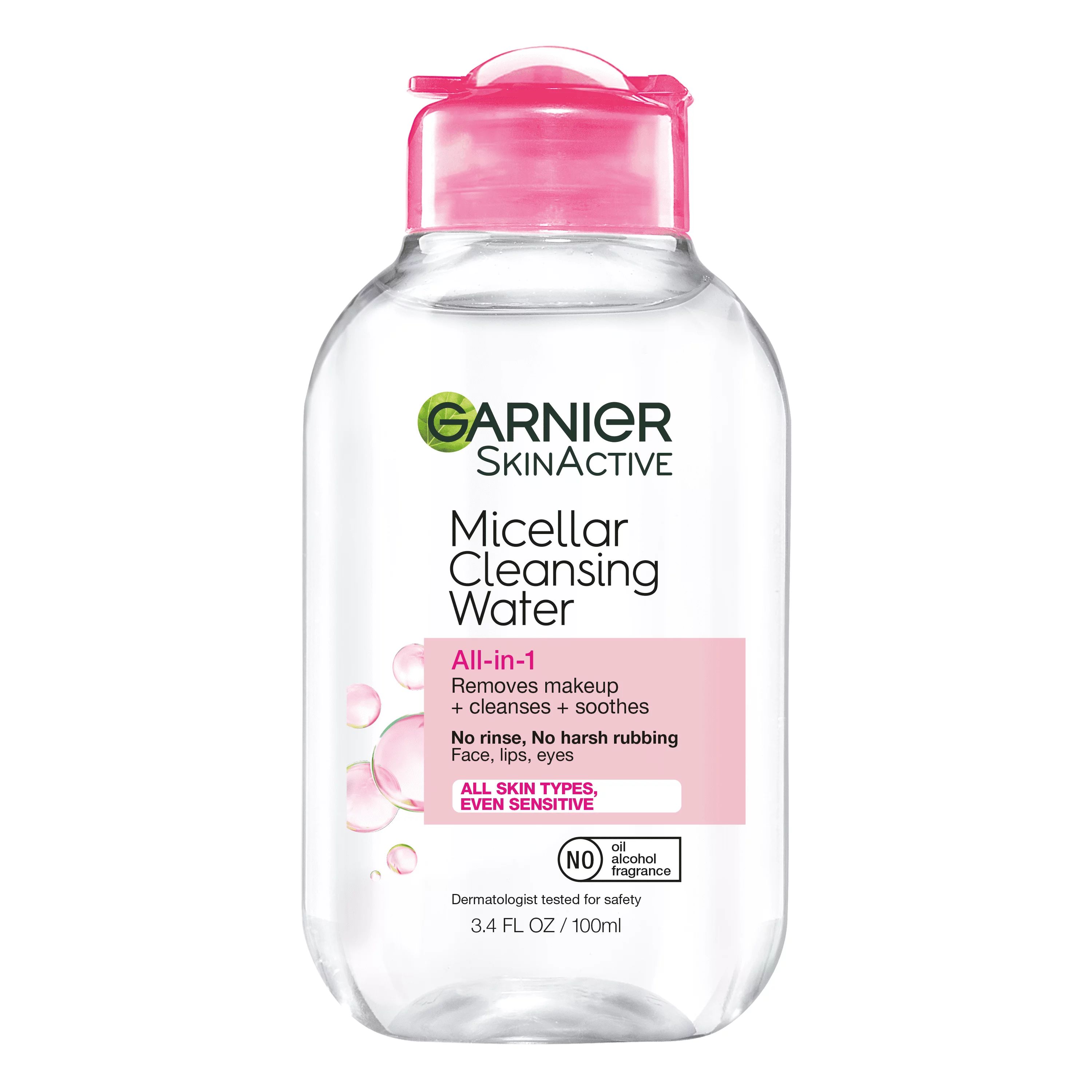 Garnier SkinActive Micellar Cleansing Water All in 1 Makeup Remover, 3.4 fl oz | Walmart (US)