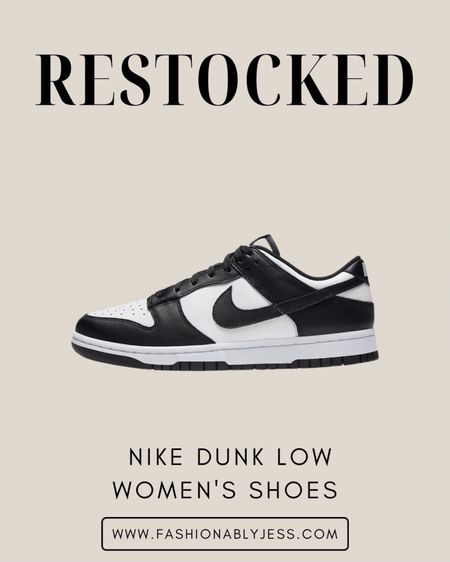 Finally restocked the cutest Nike dunk low sneakers for women! Great gift for her

#LTKstyletip #LTKGiftGuide #LTKshoecrush