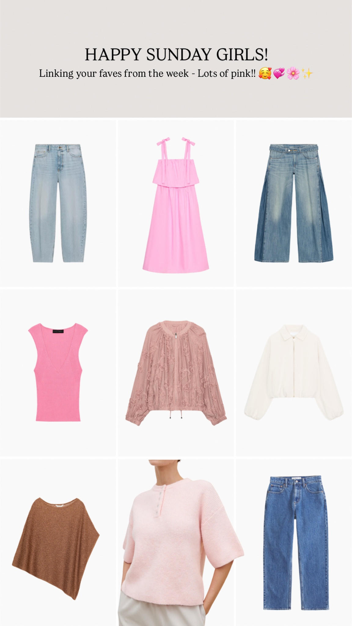 Your weekly faves! 🫶🏽

#LTKspring #LTKsummer #LTKstyletip