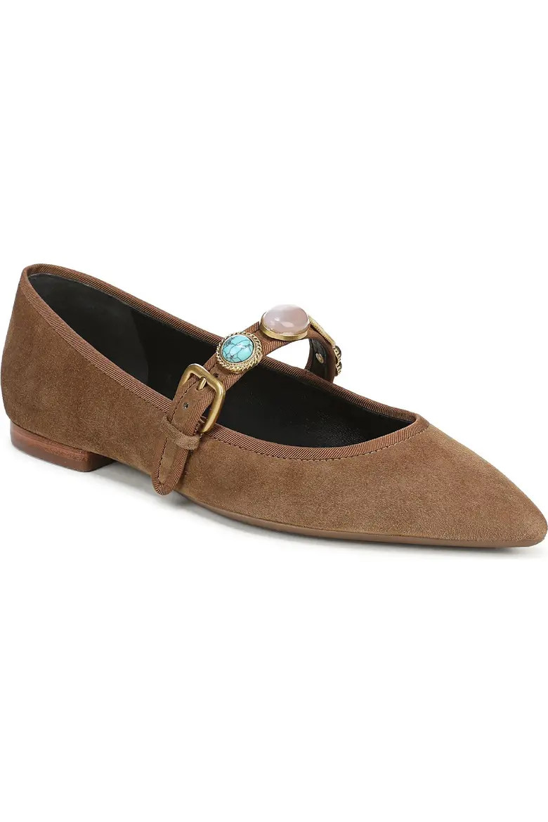 Selene Charms Pointed Toe Flat (Women) | Nordstrom | Nordstrom