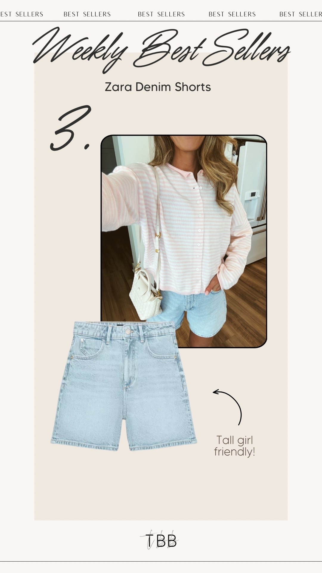I love how tall girl friendly these @Zara jean shorts are! They’re full coverage and comfortable to wear.

#LTKSeasonal #LTKTall #LTKootd