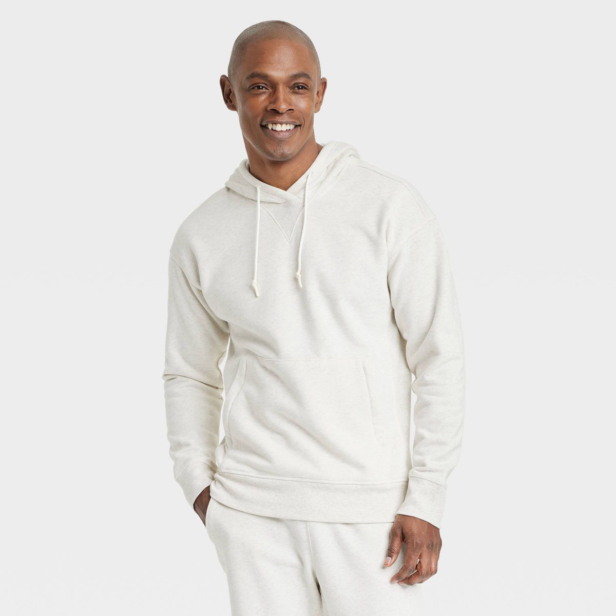 Men's Cotton Fleece Hooded Sweatshirt - All In Motion™ | Target
