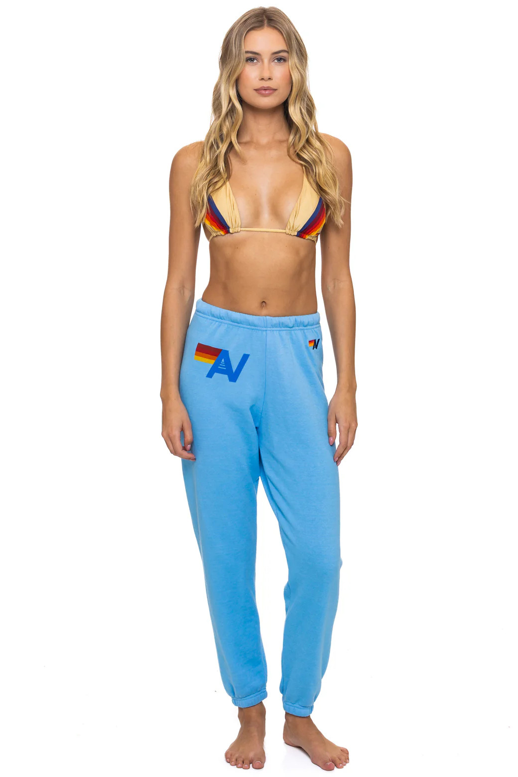 LOGO SWEATPANTS - SKY | Aviator Nation