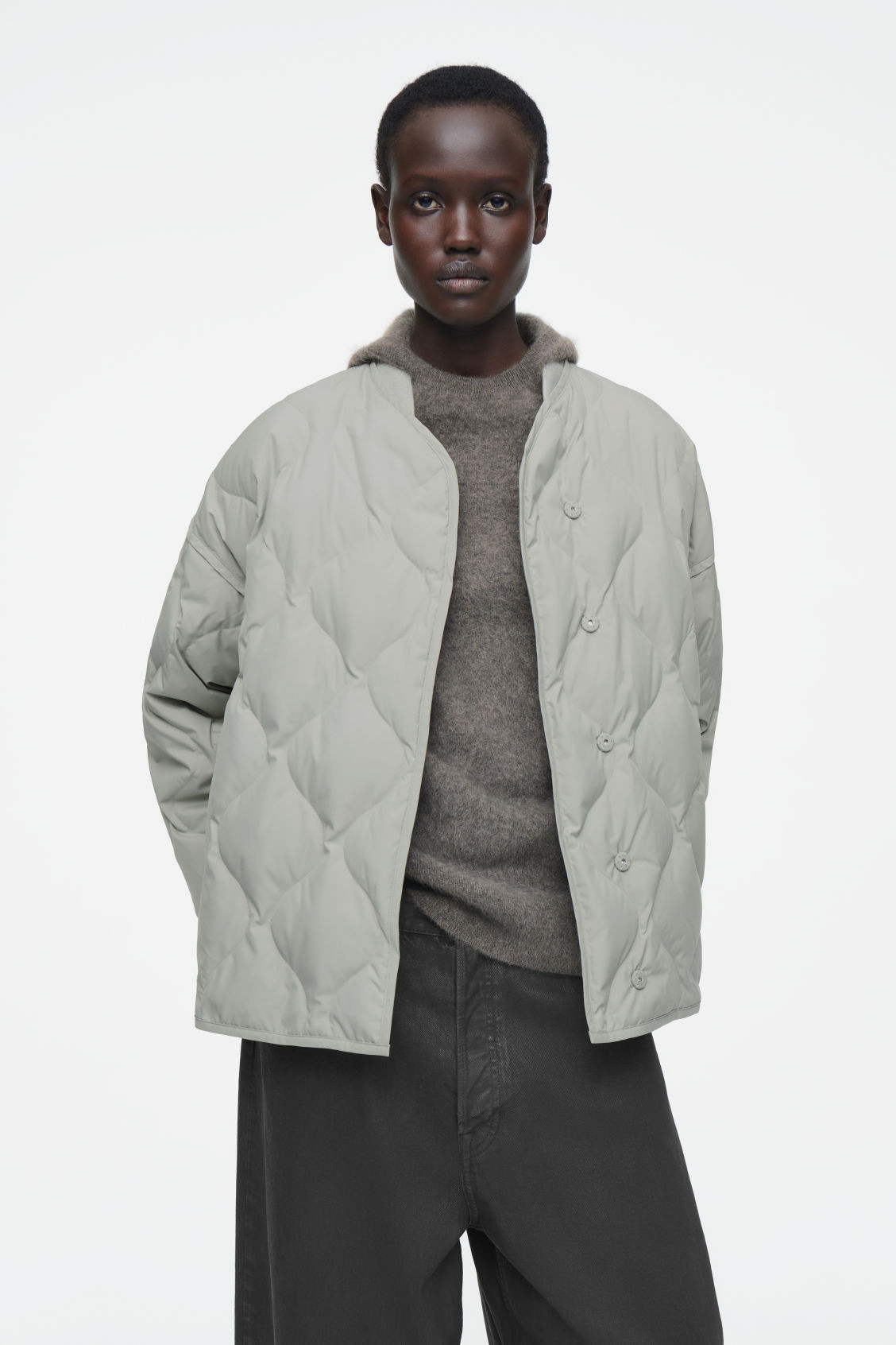 OVERSIZED QUILTED JACKET | COS UK