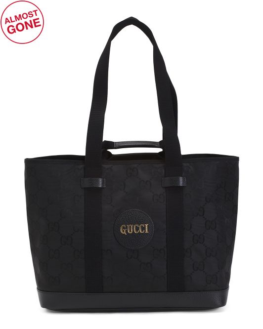 Made In Italy Nylon Off The Grid Medium Tote | TJ Maxx