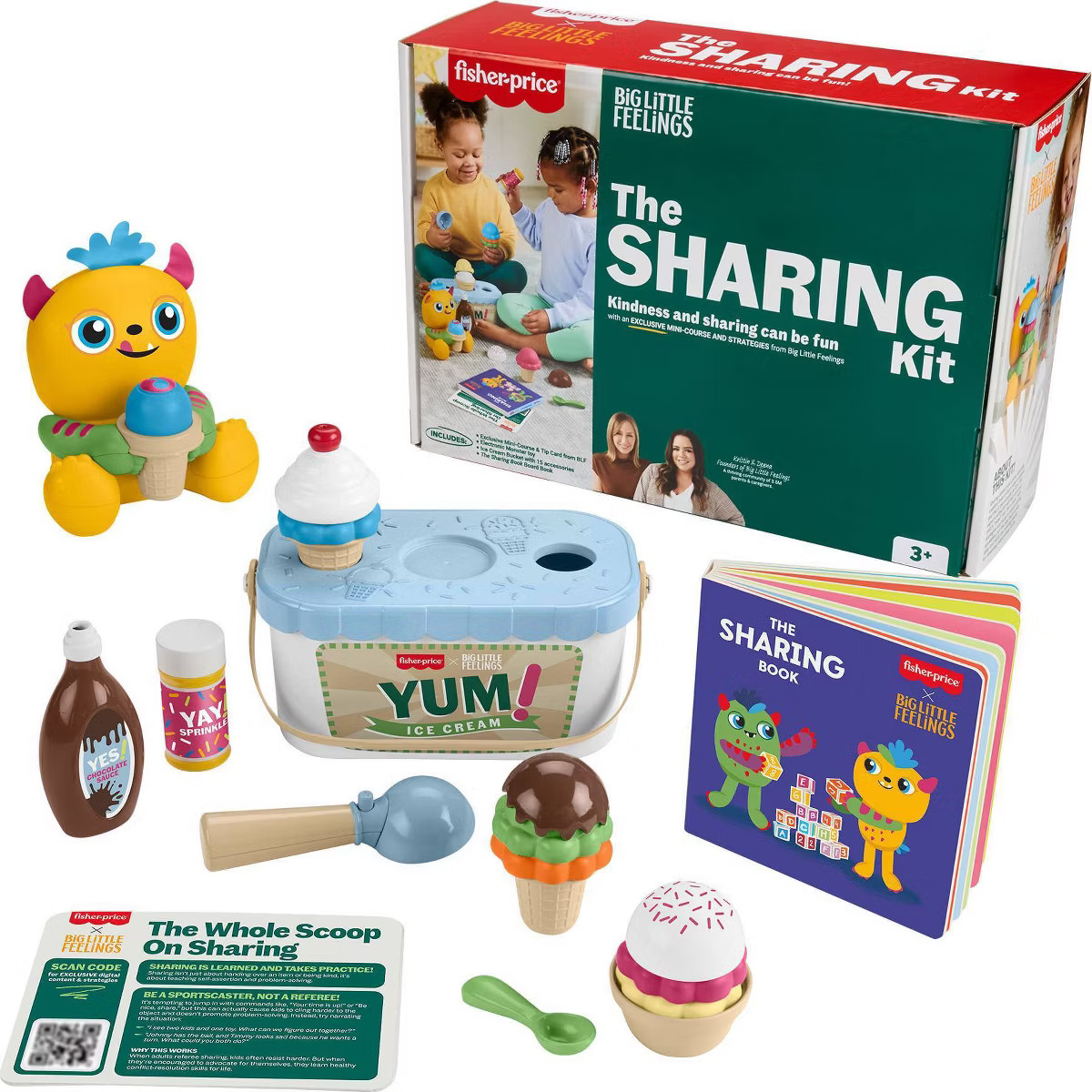 Fisher-Price Big Little Feelings Sharing Kit: Set of Toys & Tips for Toddlers & Kids | Target