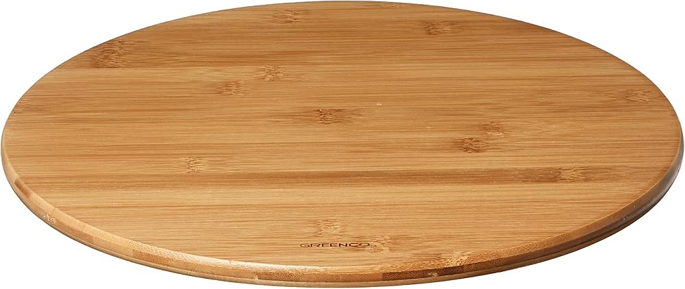 Greenco 13 Inch Bamboo Lazy Susan Turntable 14" Diameter, 13" | Amazon (US)