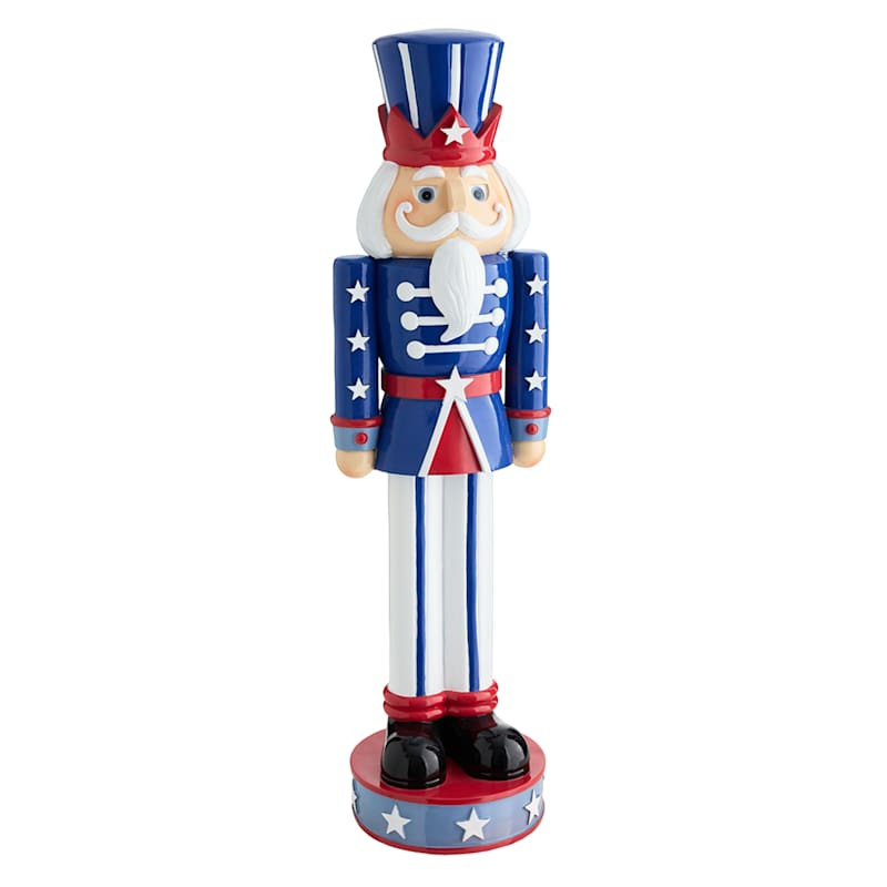 Uncle Sam Nutcracker, 3' | At Home