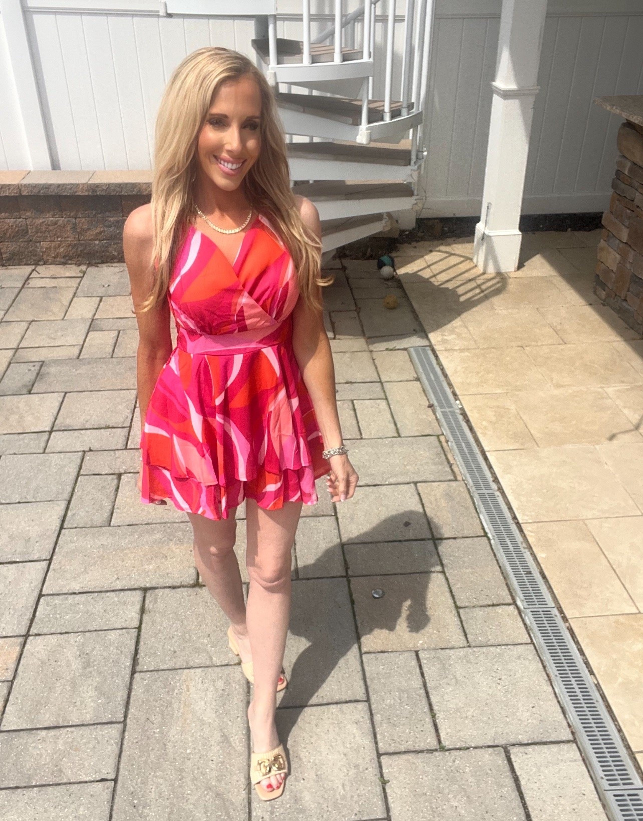 Pretty summer print romper 🌸🌸

#LTKdayinmylife #LTKootd #LTKmomlife