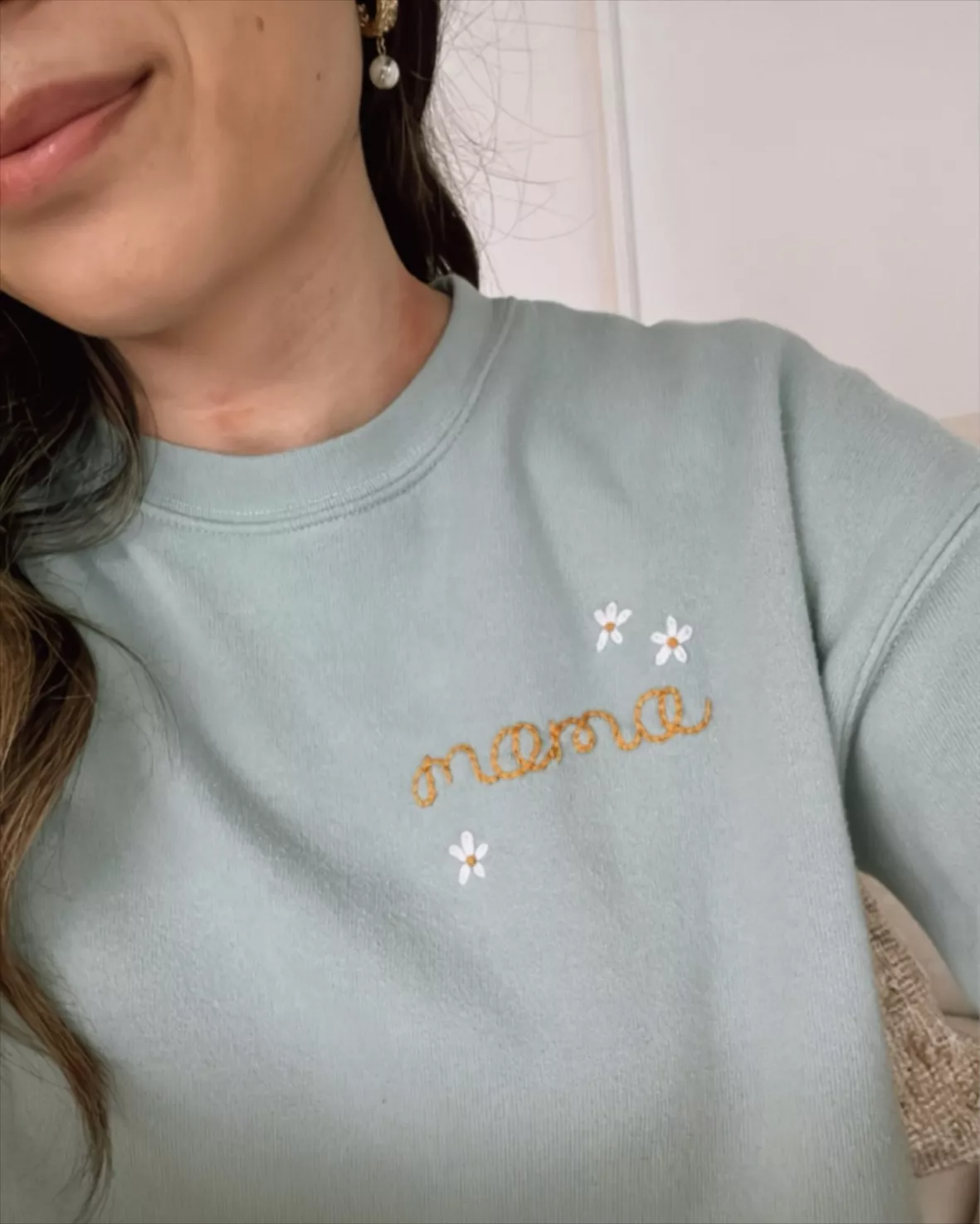 Mama Embroidered sweatshirt, Mama … curated on LTK