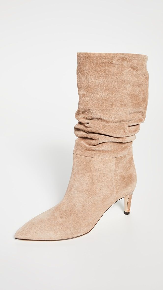 Velour Slouchy Boots | Shopbop