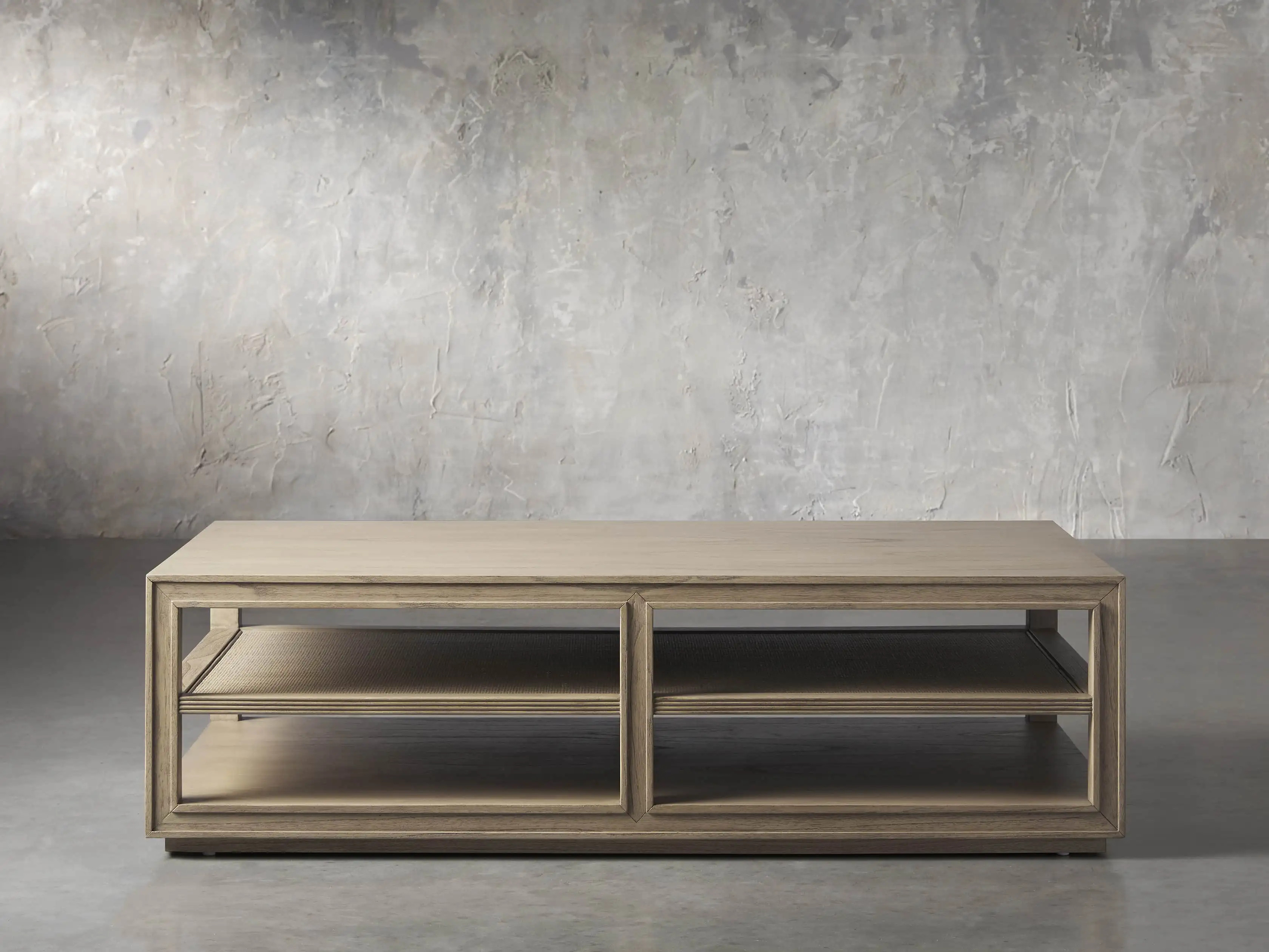 Pearson Cane Coffee Table | Arhaus