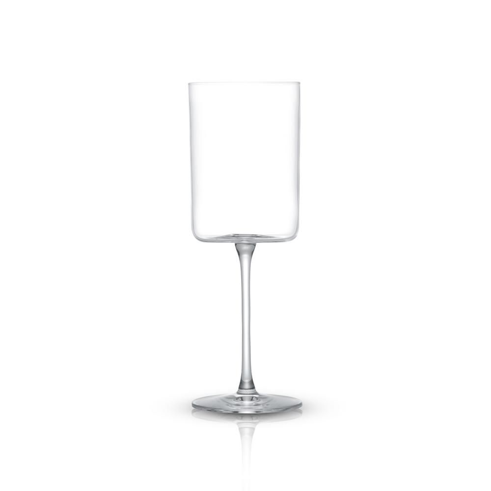 JoyJolt Claire 14 oz. Crystal Red Wine Glasses (Set of 4) | The Home Depot