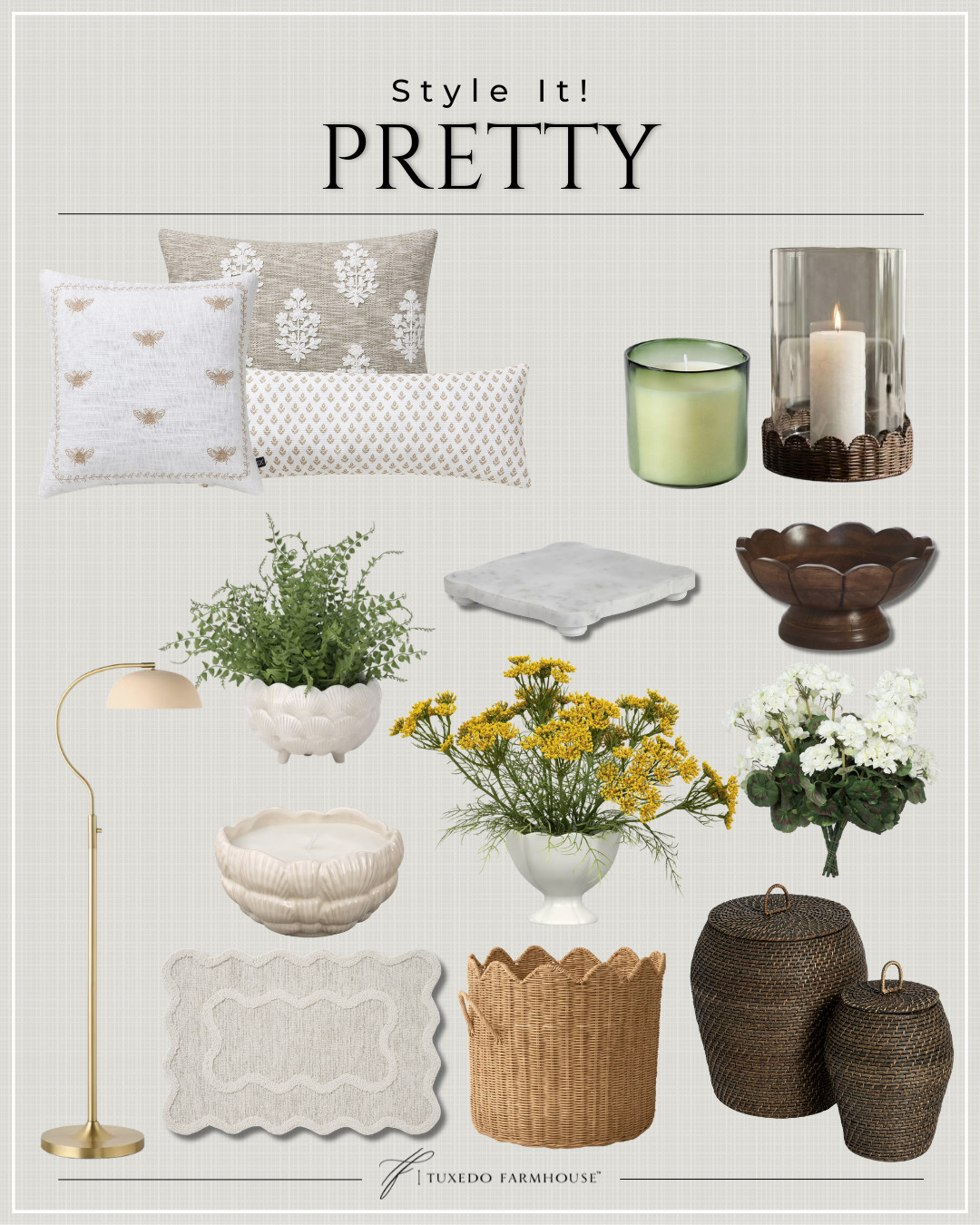 Pretty, polished, and perfect for spring ✨ Linking all my favorite styling pieces to refresh your space with ease.  Grab these new arrivals while you can!

Seasonal, home decor, accent chairs, rugs, wall art, frames, pillows, lamps, baskets, candles, books, coffee tables, ottomans, trays, bowls, consoles, accent tables
 

 #LTKSeasonal #LTKHome #LTKSaleAlert