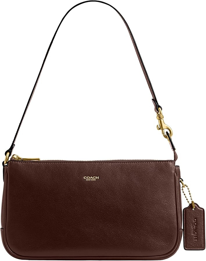 COACH Women's Natural Grain Leather Plaza Bag | Amazon (US)