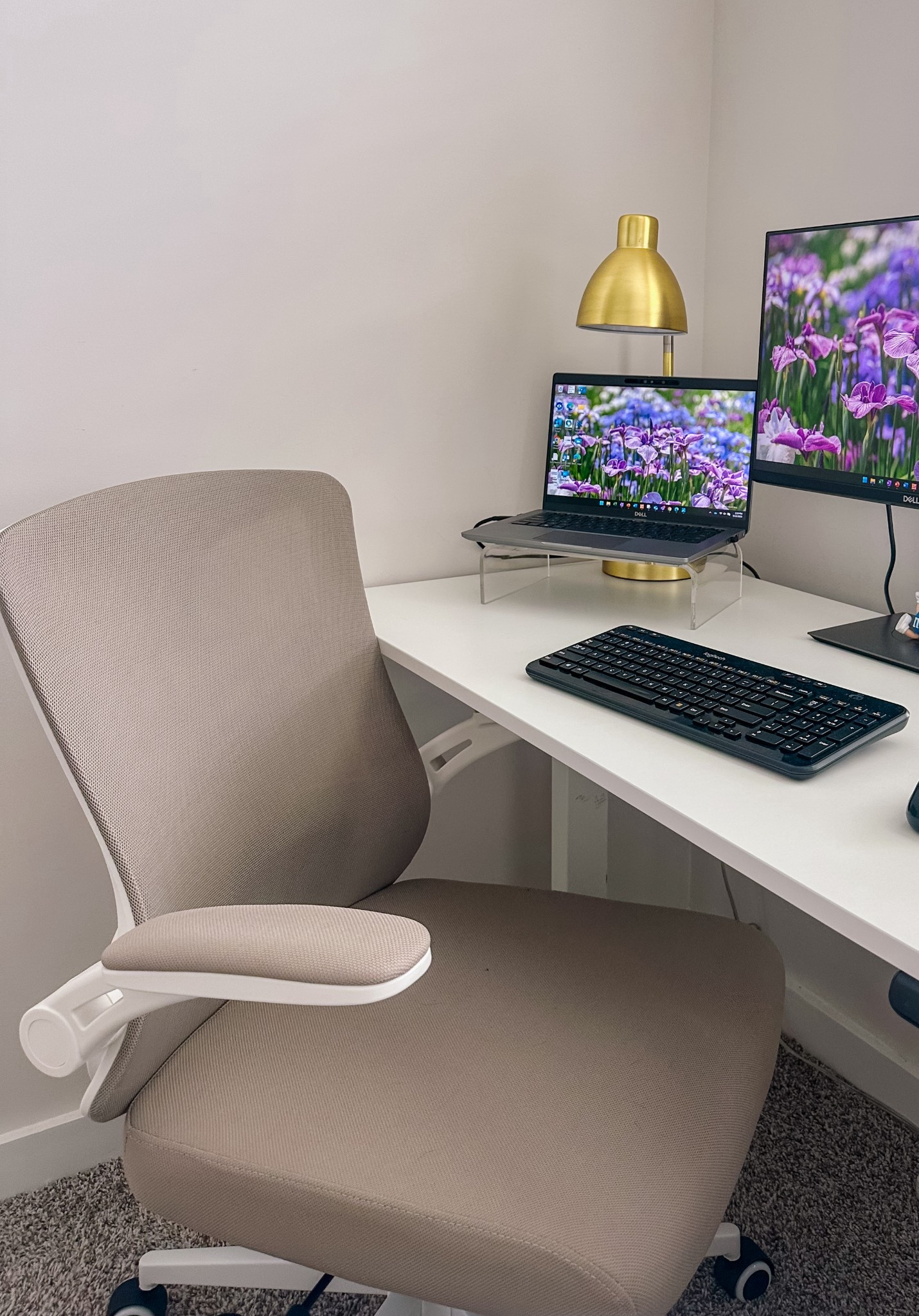 Finally caved & bought an ergonomic desk chair - one day in and it’s already life changing!! Loved that this one had white hardware, so it doesn’t stick out in my office!! 

#LTKHome