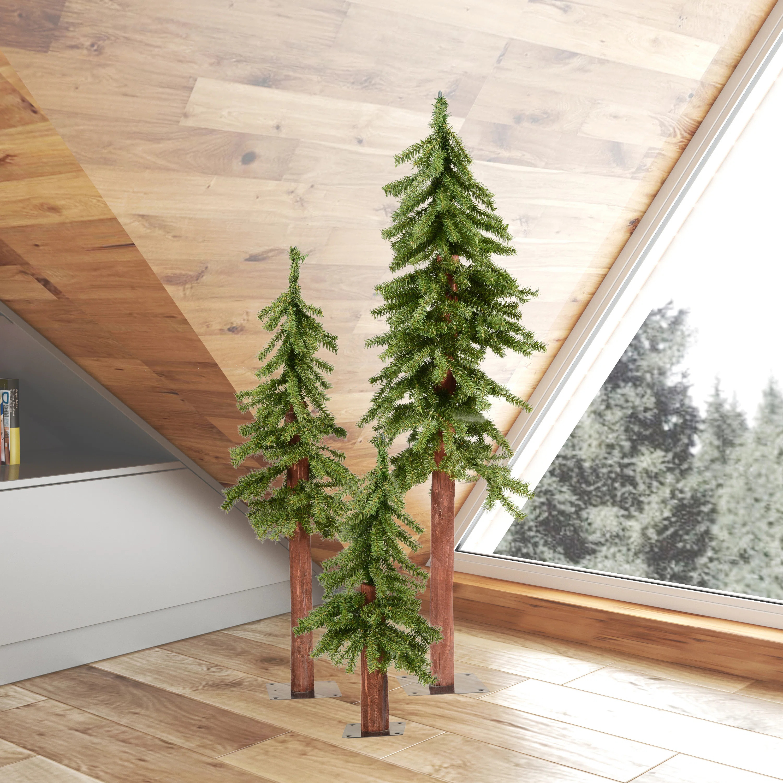 Easy Set-Up 2' Pine Christmas Tree | Wayfair North America