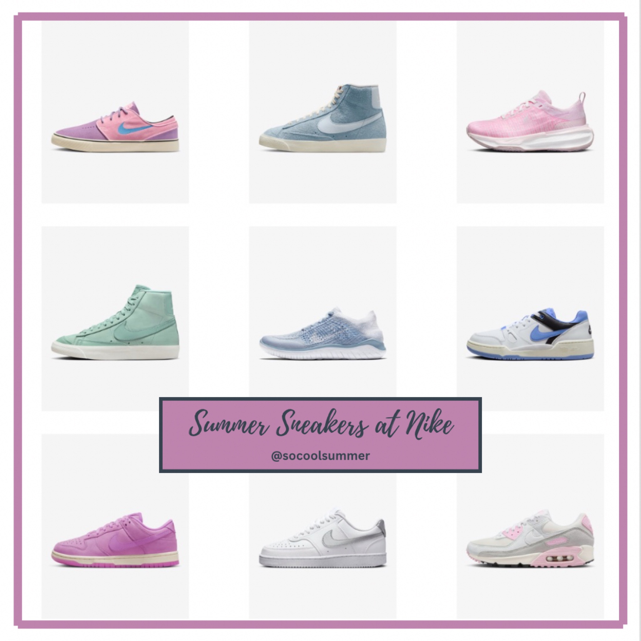 Summer sneakers at Nike. 20% off with code HEART or 25% off in the app for members.

Hoc summer, cool summer, light summer,
Soft summer, true summer

#LTKfindsunder100 #LTKsalealert #LTKshoecrush