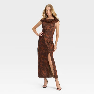 Women's Woven Open Back Maxi Dress - A New Day™ | Target