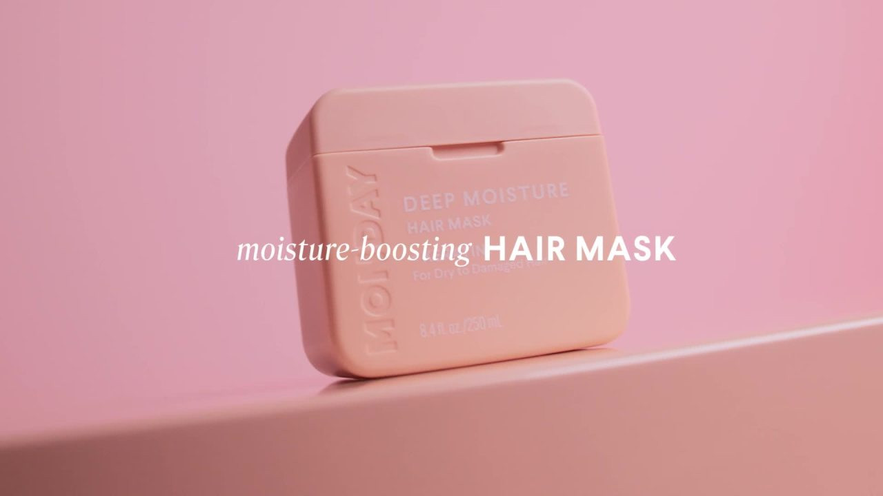 MONDAY Haircare Deep Moisture Hair Mask, Strength Dry Damaged Hair, Keratin Shea Butter 8 Fl Oz | Walmart (US)