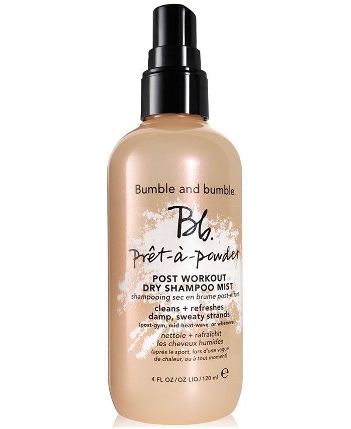Bumble and Bumble Prêt-à-Powder Post Workout Dry Shampoo Mist, 4 oz. & Reviews - All Hair Care ... | Macys (US)