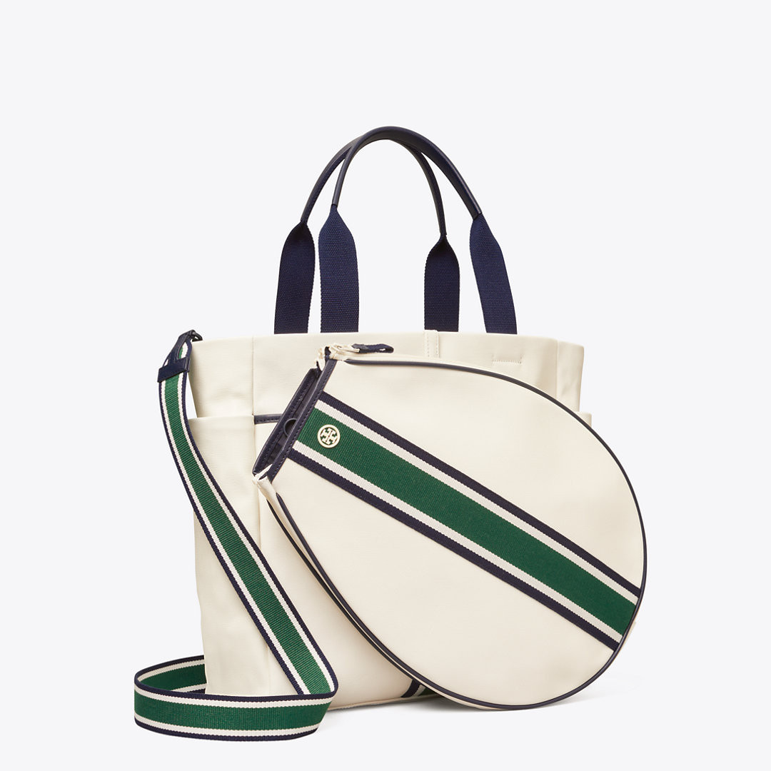 Tory Burch Striped Tennis Tote | Tory Burch (US)