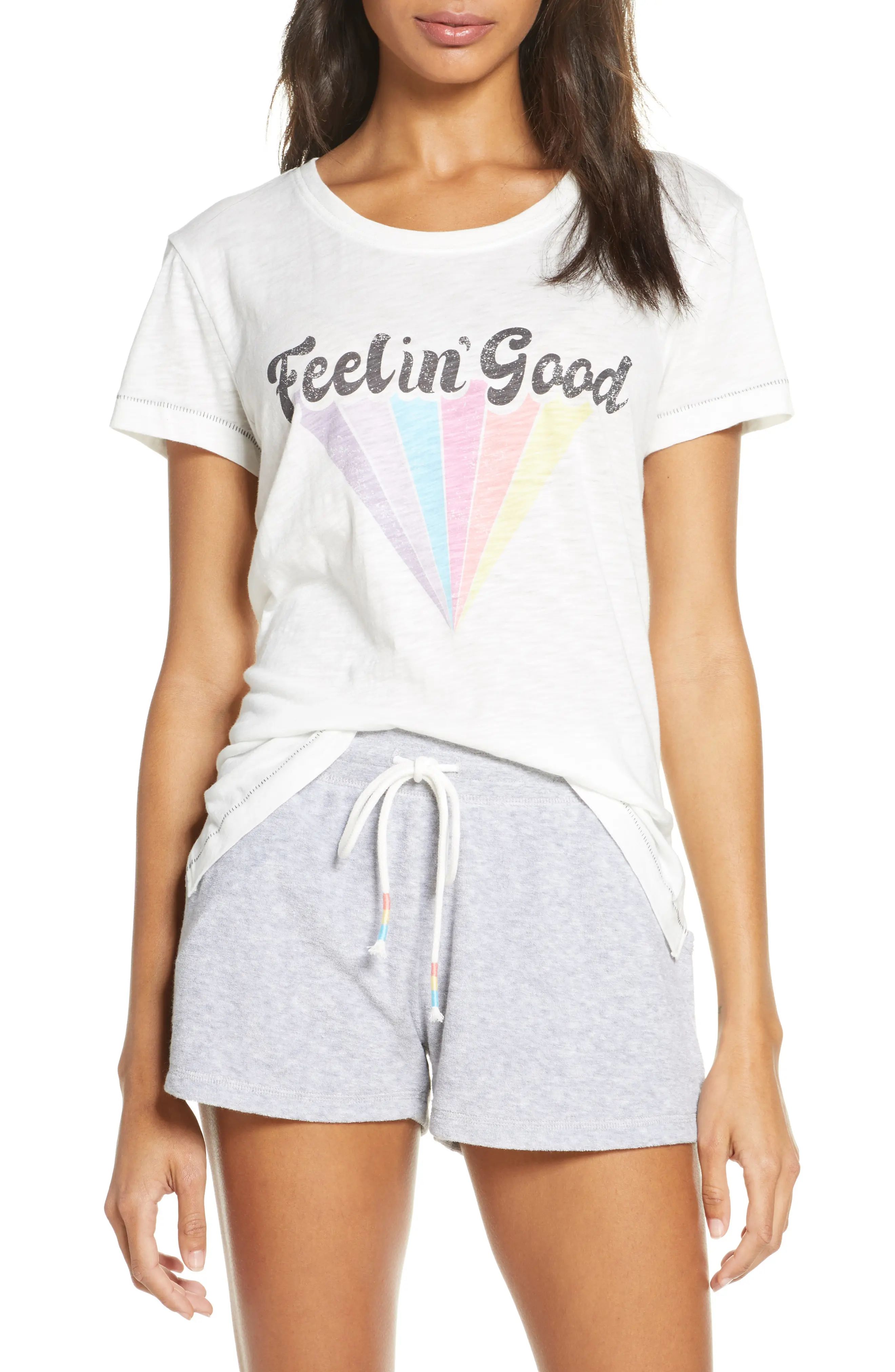 Women's Pj Salvage Feelin' Good Graphic Tee | Nordstrom