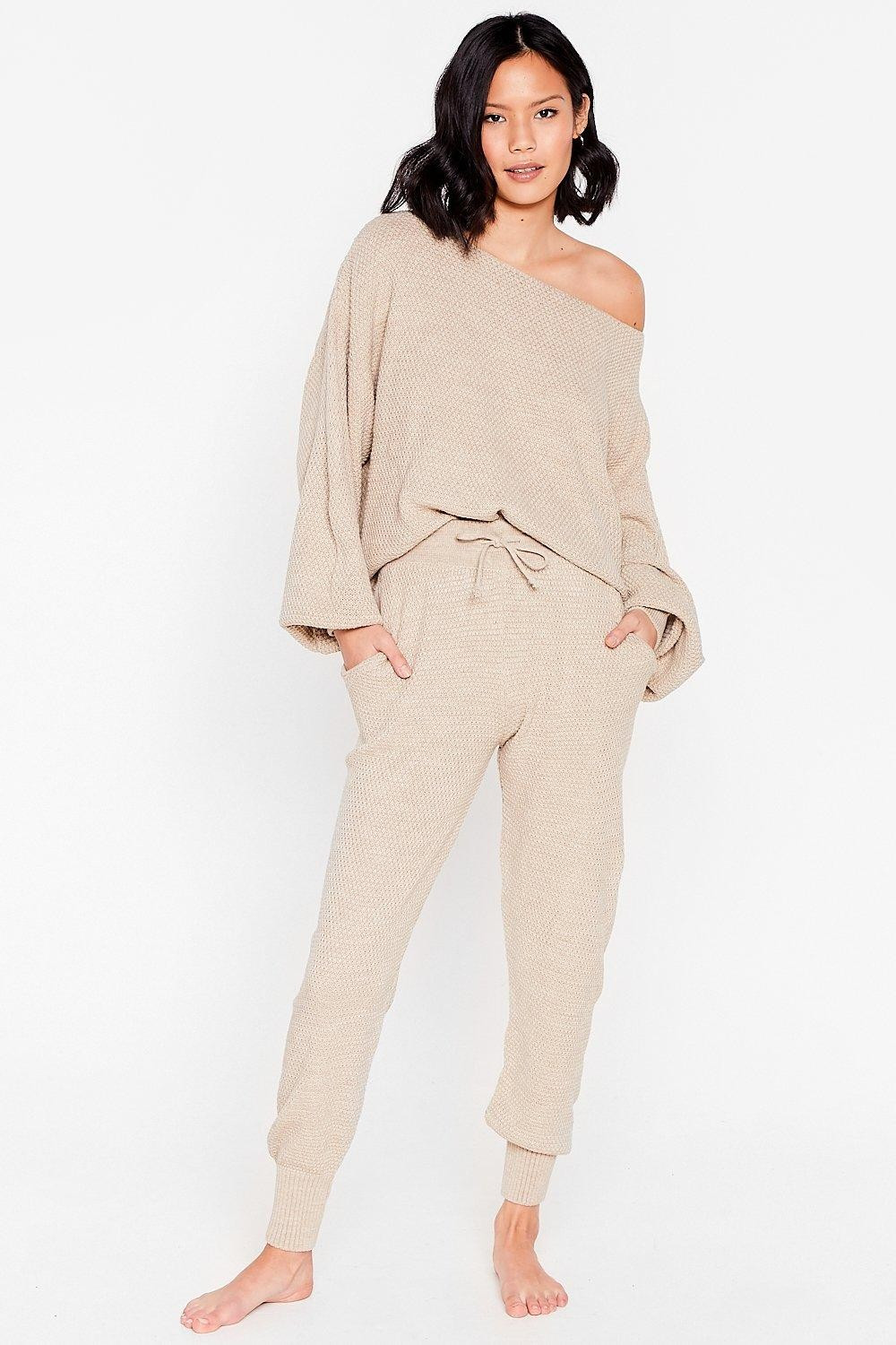 Knit Happens Sweater and Joggers Lounge Set | NastyGal (US & CA)