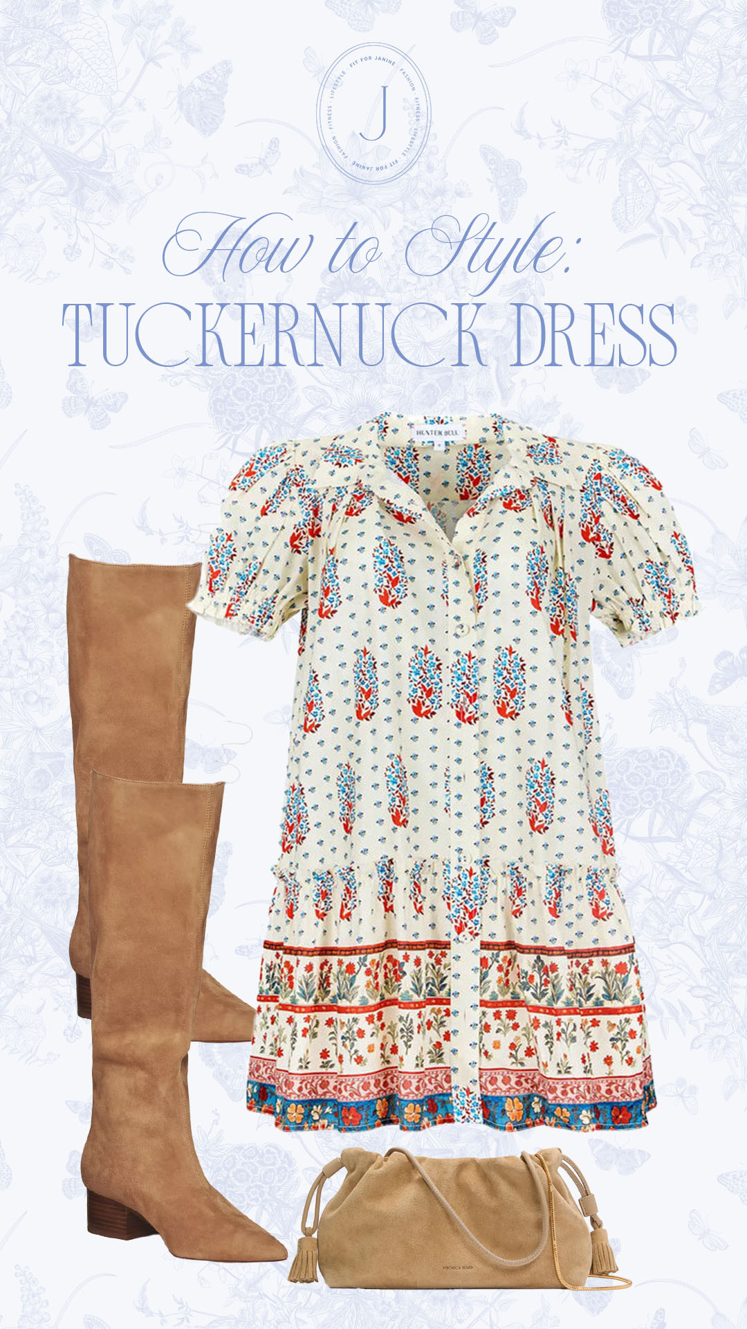 One of my favorite splurge worthy outfits of the season! I can see this being a staple for so many ocassions! Plus, it definitely gives the current western trend a run for its money!

Fit4Janine, Tuckernuck, Hunter Bell, Dress, Fall Fashion, Silent D, Boots, Veronica Beard, Suede Clutch 

 #LTKSeasonal #LTKStyleTip #LTKItBag