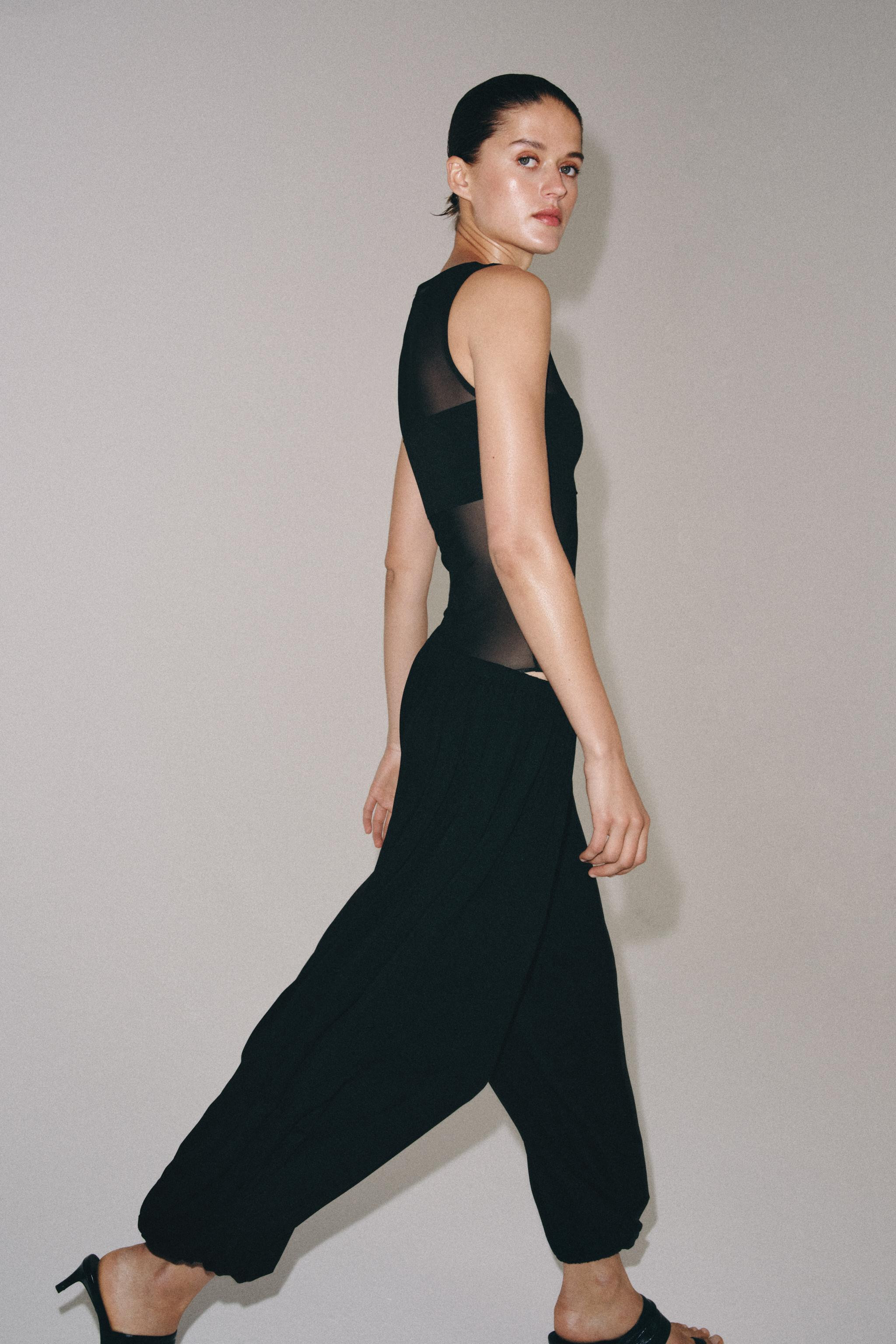 COMBINED TULLE BODYSUIT | Zara UK