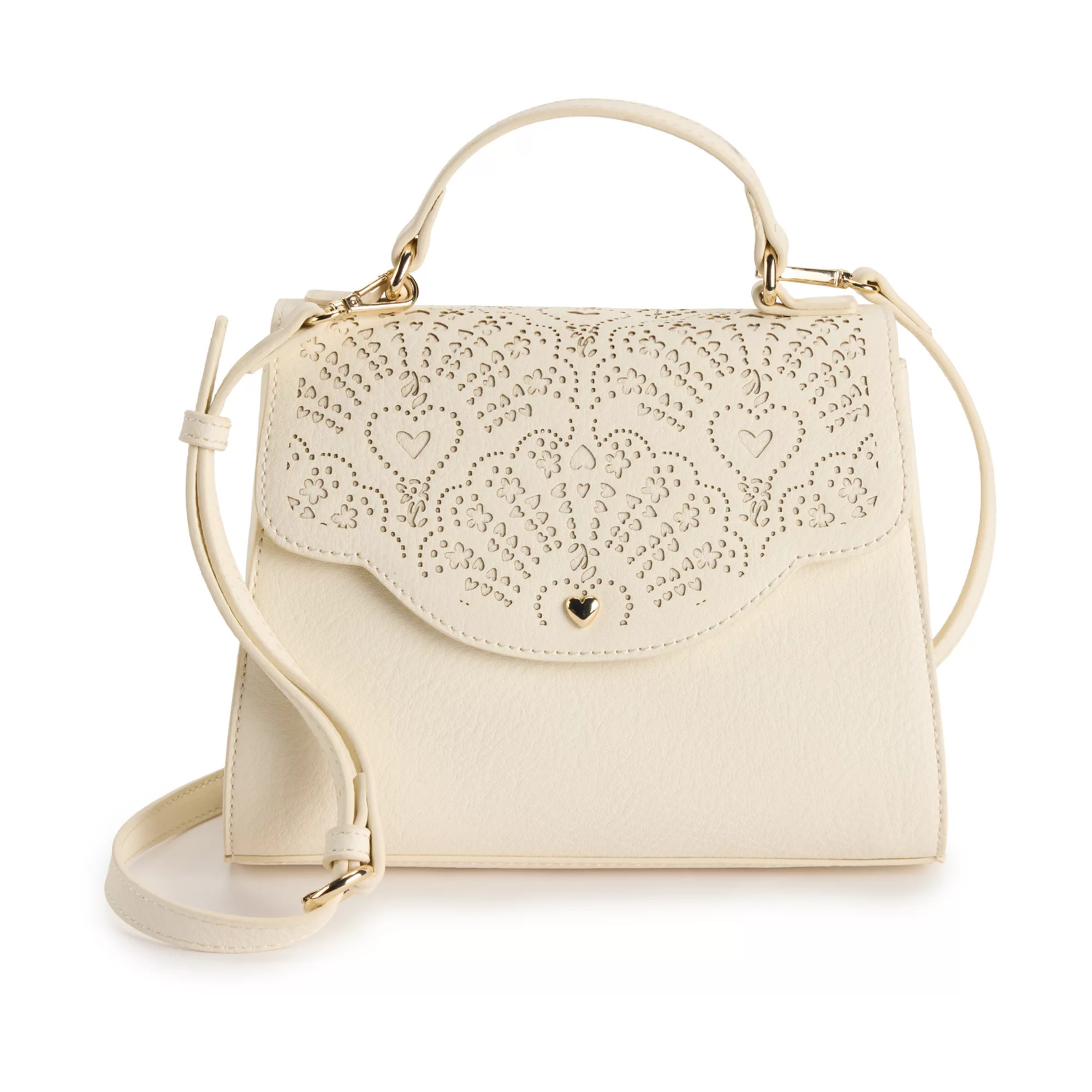 LC Lauren Conrad Marissa Heart Crossbody Bag | Kohl's